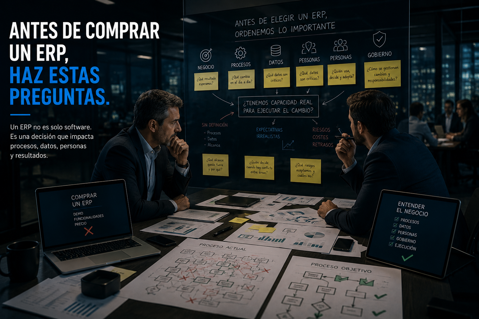 Antes de comprar un ERP, haz estas preguntas.